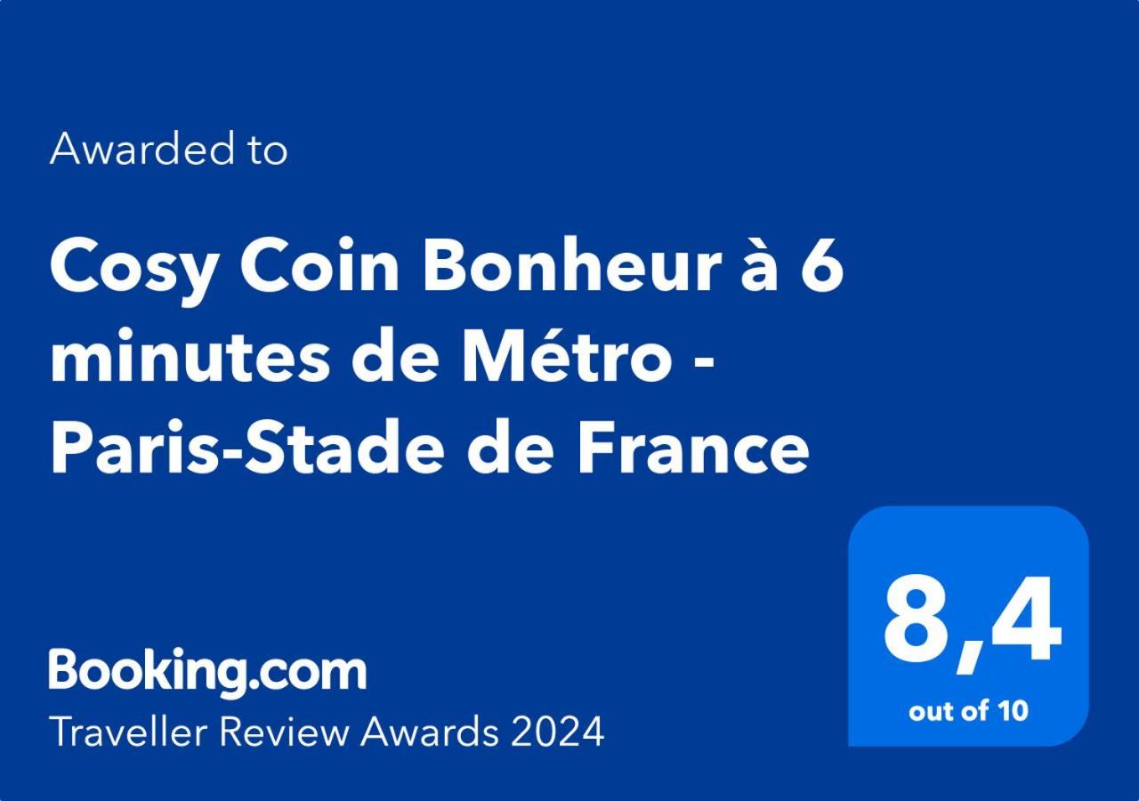 Cosy T2 A 5 Minutes De Metro 12-Proche Paris-Stade De France Обервил Екстериор снимка